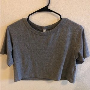 American apparel crop top